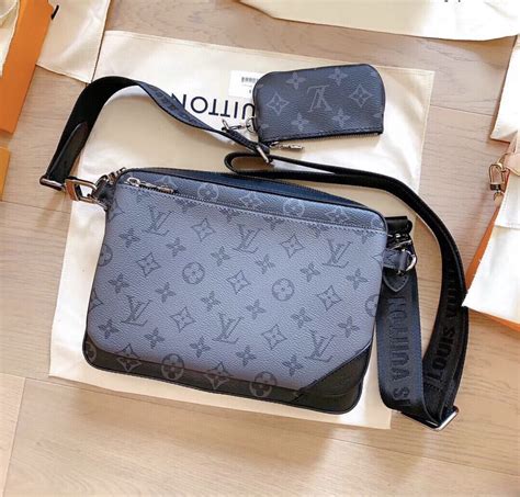 lv trio bag black|lv trio messenger bag rep.